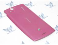 Задняя крышка Sony Ericsson Xperia Arc S LT18i розовая фото 1