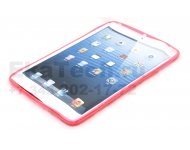 Гелевый чехол для Apple iPad mini розовый фото 1