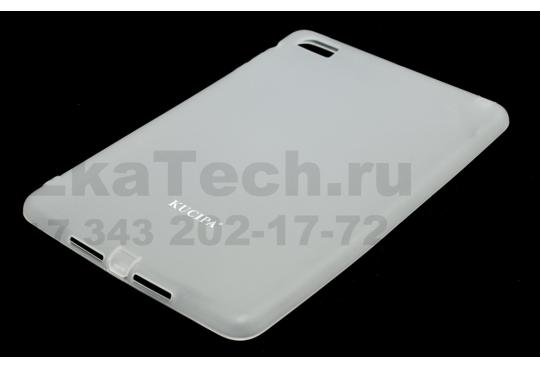 Чехол гелевый Kucipa для Apple iPad mini белый фото 1