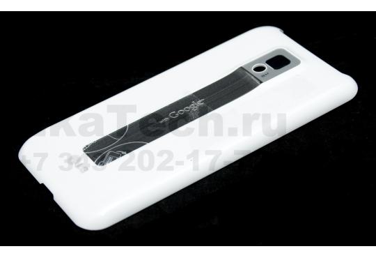 Яркая, классическая и практичная гарнитура Оригинальная задняя крышка для LG Optimus 2x P990 белая