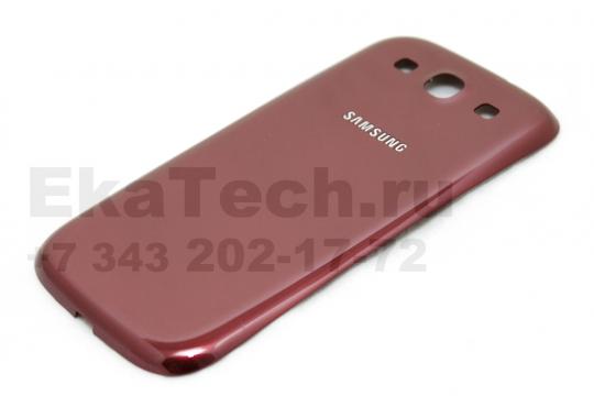 Красивая, классическая и многофункциональная портативная акустическая система Оригинальная задняя крышка для Samsung Galaxy SIII I9300 красная