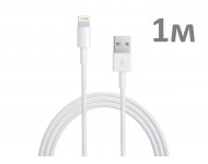 Кабель Apple USB Lightning MD818ZM/A (8-pin) белый, 1м фото 1
