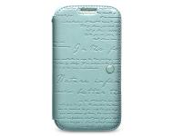 Чехол Zenus Masstige Lettering Diary для Samsung Galaxy S4 i9500 голубой фото 1