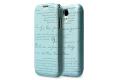 Чехол Zenus Masstige Lettering Diary для Samsung Galaxy S4 i9500 голубой фото 2