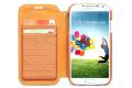 Чехол Zenus Masstige Lettering Diary для Samsung Galaxy S4 i9500 оранжевый фото 2