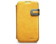Чехол Zenus Masstige Modern Edge Diary для Samsung Galaxy S4 / i9500 желтый фото 1