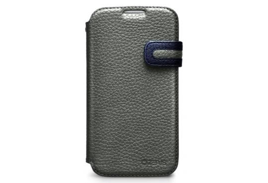 Чехол Zenus Masstige Modern Edge Diary для Samsung Galaxy S4 i9500 серый фото 1