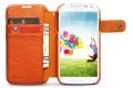 Чехол Zenus Masstige Modern Edge Diary для Samsung Galaxy S4 i9500 темно-красный фото 2