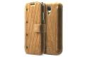 Чехол кожаный Zenus Prestige Neo Classic Diary для Samsung Galaxy S4 i9500 коричневый фото 3