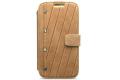 Чехол кожаный Zenus Prestige Neo Classic Diary для Samsung Galaxy S4 i9500 коричневый фото 1