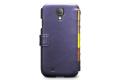 Чехол кожаный Zenus Prestige Eel Leather Diary для Samsung Galaxy S4 i9500 коричневая гамма фото 4