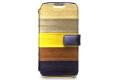 Чехол кожаный Zenus Prestige Eel Leather Diary для Samsung Galaxy S4 i9500 коричневая гамма фото 1