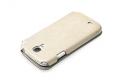 Чехол кожаный Zenus Prestige Minimal Diary для Samsung Galaxy S4 i9500 бежевый фото 2