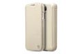 Чехол кожаный Zenus Prestige Minimal Diary для Samsung Galaxy S4 i9500 бежевый фото 3