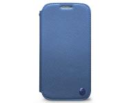 Чехол кожаный Zenus Prestige Minimal Diary для Samsung Galaxy S4 i9500 голубой фото 1