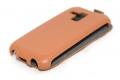 Фото чехла Samsung Galaxy S III mini i8190 ( Kuboq J Flip Style коричневый ракурс 6)