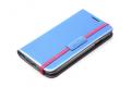 Чехол Zenus Masstige Color Touch Diary для Samsung Galaxy S4 i9500 голубой фото 3