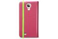 Чехол Zenus Masstige Color Touch Diary для Samsung Galaxy S4 i9500 розовый фото 3