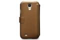 Чехол кожаный Zenus Prestige Heritage Diary для Samsung Galaxy S4 i9500 коричневый фото 2