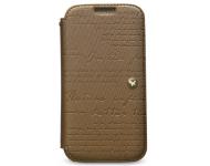 Чехол Zenus Masstige Lettering Diary для Samsung Galaxy S4 i9500 бронза фото 1