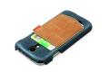 Чехол Zenus Denim Vintage Pocket Bar для Samsung Galaxy S4 i9500 темно-синий фото 2
