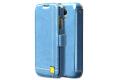 Чехол Zenus Masstige Color Point Diary для Samsung Galaxy S4 i9500 голубой фото 5