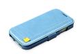 Чехол Zenus Masstige Color Point Diary для Samsung Galaxy S4 i9500 голубой фото 6