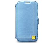 Чехол Zenus Masstige Color Point Diary для Samsung Galaxy S4 i9500 голубой фото 1