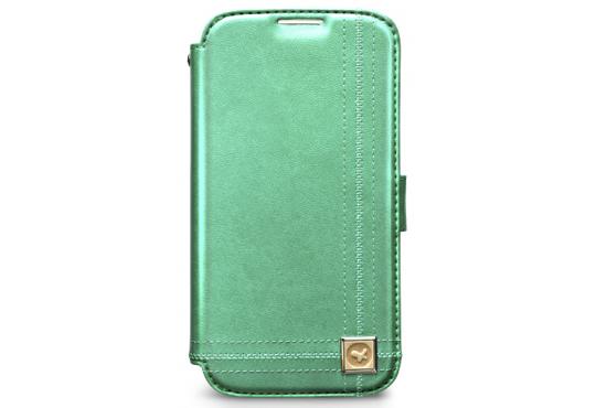 Чехол Zenus Masstige Color Point Diary для Samsung Galaxy S4 i9500 зеленый фото 1