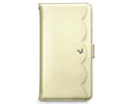 Чехол Zenus Masstige Pretty Lace Diary для Samsung Galaxy S4 i9500 бежевый фото 1