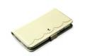 Чехол Zenus Masstige Pretty Lace Diary для Samsung Galaxy S4 i9500 бежевый фото 4