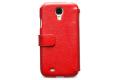 Чехол кожаный Zenus Prestige Rock Stud Diary для Samsung Galaxy S4 i9500 красный фото 3
