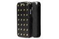 Чехол кожаный Zenus Prestige Rock Stud Diary для Samsung Galaxy S4 i9500 черный фото 6