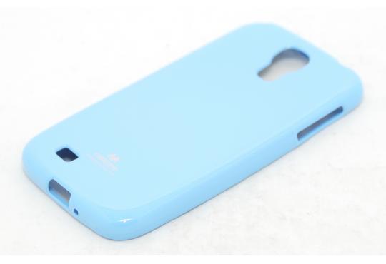 Чехол гелиевый Mercury Jelly для Samsung Galaxy S4 i9500 голубой фото 1