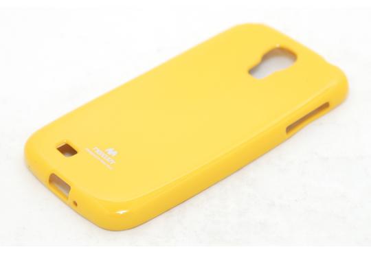 Чехол гелиевый Mercury Jelly для Samsung Galaxy S4 i9500 желтый фото 1