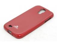 Чехол гелиевый Mercury Jelly для Samsung Galaxy S4 i9500 красный фото 1