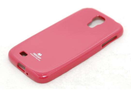 Чехол гелиевый Mercury Jelly для Samsung Galaxy S4 i9500 ярко-розовый фото 1