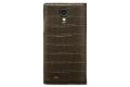 Чехол кожаный Zenus Prestige Square Croco Diary для Samsung Galaxy S4 i9500 коричневый фото 2