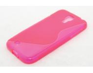 Чехол гелевый для Samsung Galaxy S4 i9500 розовый фото 1