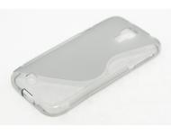 Чехол гелевый для Samsung Galaxy S4 i9500 серый фото 1