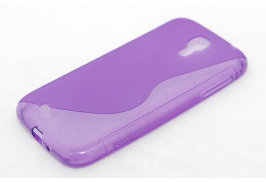 Чехол гелевый для Samsung Galaxy S4 i9500 фиолетовый фото 1