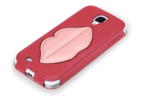 Чехол 8thdays Monroe Kiss Bar для Samsung Galaxy S4 i9500 ярко-розовый фото 1