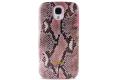 Чехол гелевый Just Cavalli Python для Samsung Galaxy S4 i9500 розовый фото 1