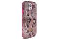 Чехол гелевый Just Cavalli Python для Samsung Galaxy S4 i9500 розовый фото 6